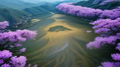 日韩一区综艺节目专区预告，展示韩国音乐综艺舞台灯光绚丽场景