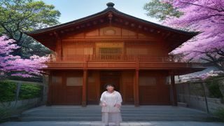 日韩一区韩国综艺节目封面，展示音乐竞技节目舞台场景，灯光绚丽